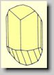 Kristallform von Auripigment