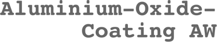 Aluminium-Oxide-Coating AW 